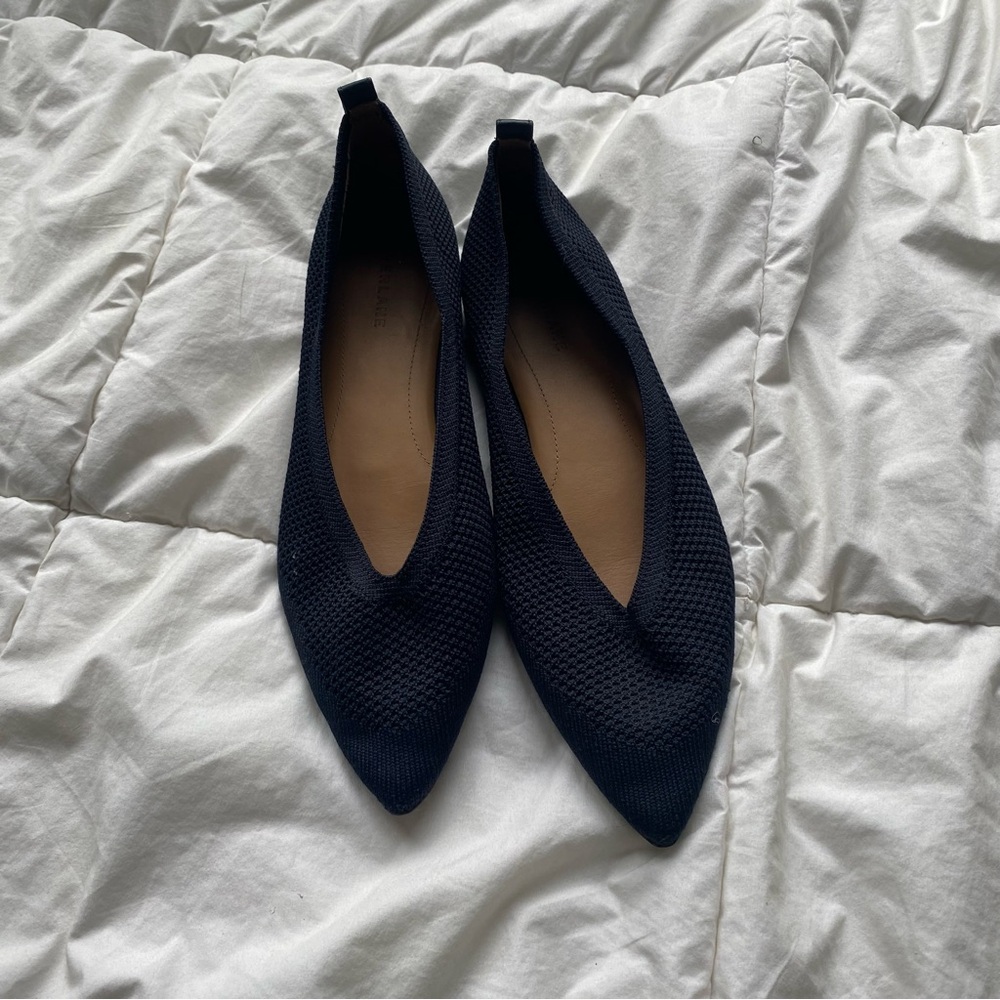 Everlane woven Navy Women's Flats